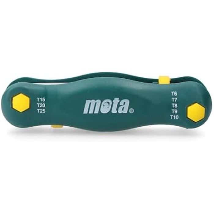 Jeu de clés Torx - MOTA - Lr81 - Acier - Noir - Type couteau