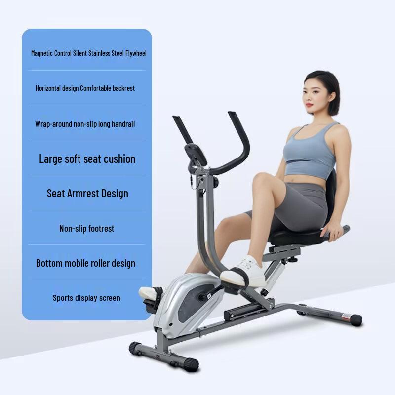 Magnetic Exercise Bike for Indoor Rehabilitation and Fitness for Seniors