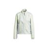 adidas Own The Run Colorblock Jacket Windproof Breathable Water-Resistant Retro Sports Stand Collar Jacket Women Jackets Linen-Green IQ3873