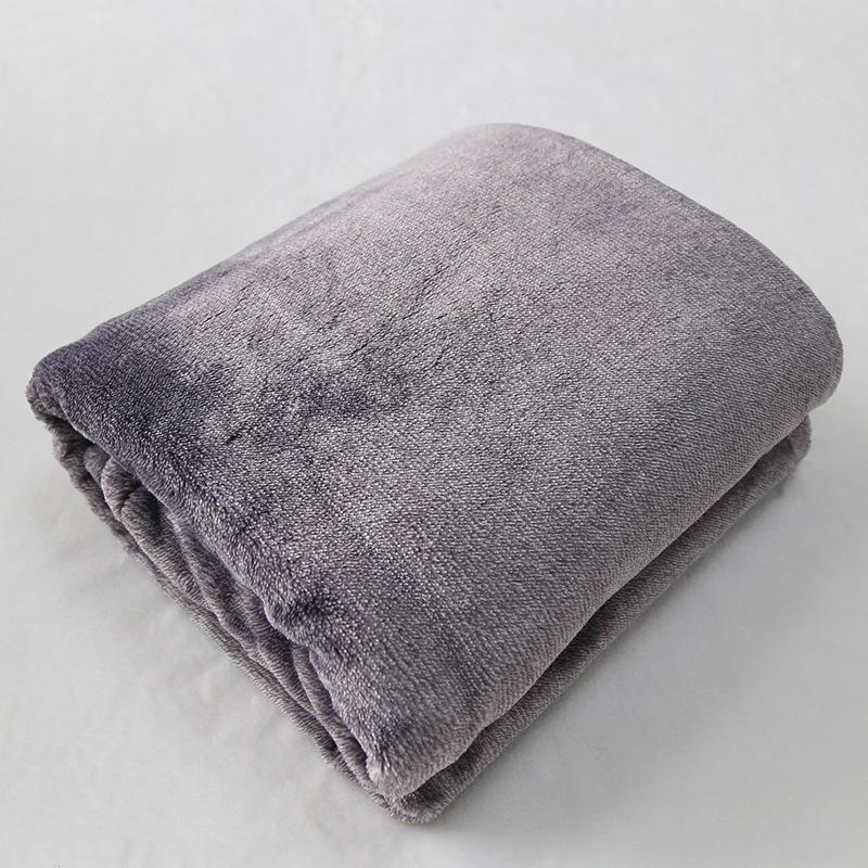 Flannel Blanket, Air Conditioning Blanket with Buckle Nap Blanket Sofa Blanket Small Blanket Office Nap Blanket Leisure Blanket