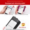 Genuine Leather Multi-Card Holder for Men & Women with Customizable Slots