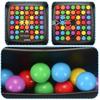 2-4 Spieler 20cm Regenbogenkugel Eliminierung Konzentration Perlen Trainingsbrettspiel Magisches Schach Familienspielzeug für Kinder