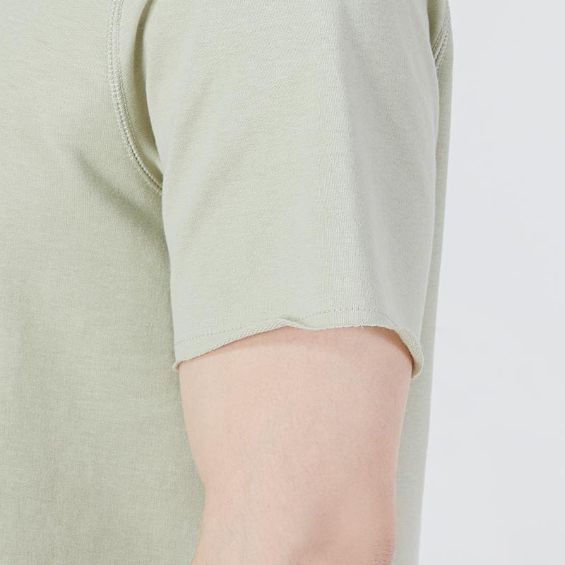 Puma Solid Color Breathable Logo Short Sleeve T-Shirt Men Tops Light-Green 849593-33