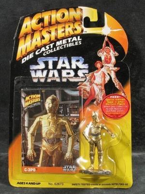 Star Wars Action Masters Die Cast C-3p0