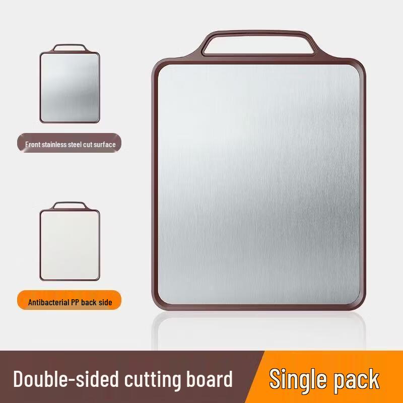 abdo Double-Sided Stainless Steel Defrosting Cutting Board
