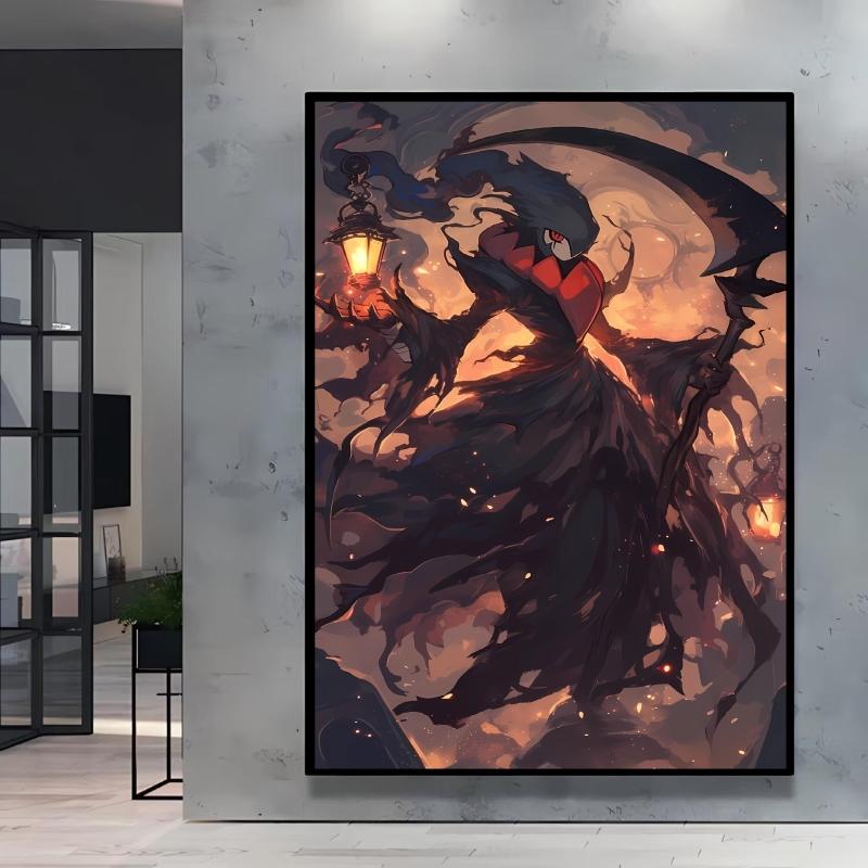 Anime Posters Pokemon Umbreon Cartoon Character Picture HD Print Canvas Painting Home Children's Room Wall Decoration Gifts
