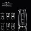 Glass Wine Decanter & Dispenser Set