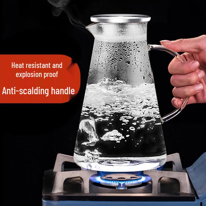 SPSR 1850ml High Borosilicate Glass Water Pitcher