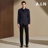 Antonio Men's Merino Wool & Silk Blend Stand-Collar Coat
