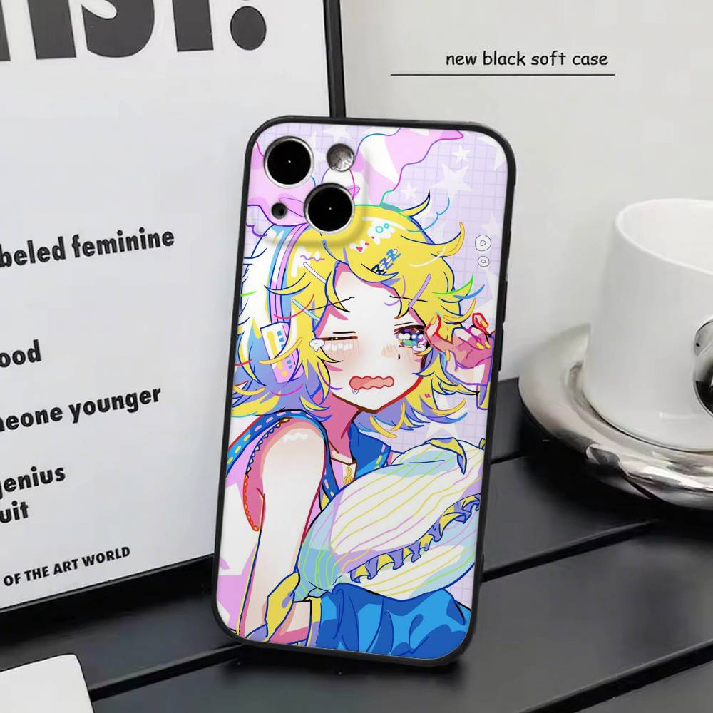 Virtuelle Sängerin K-Kagamine Rin Handyhülle Silikon Weich Für IPhone 17 Air 16 15 14 13 12 11 Plus Pro Max Plus