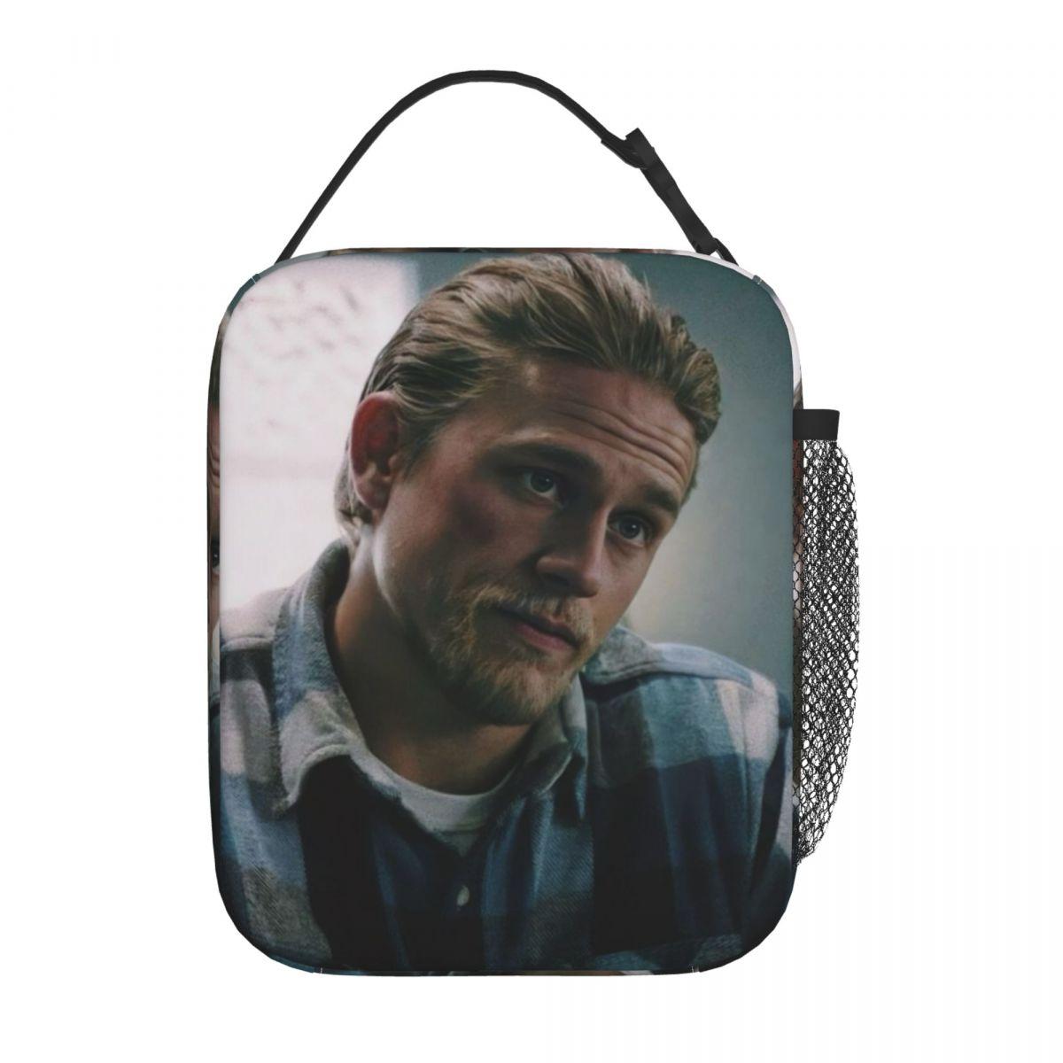 Insulated Lunch Box Charlie Hunnam Merch Food Box Unique Design Cooler Thermal Lunch Box For Picnic One Size