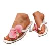 Women'S High Heels With Stiletto Heels Short Heels Floral Sandals Women Go Walk Sandals For Women Size 12 Wide Cute