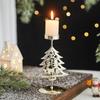 Decorative Candle Stands Iron Taper Candle Holders Christmas Candlestick Holders for Wedding,Dinning,Party Decorations