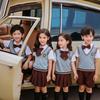 Summer 2020 British Style Primary School Uniform Set for Boys and Girls