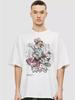 Oversized T-shirt with Soyuzmultfilm Print