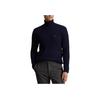 Polo Ralph Lauren Solid Color Loose Fit Turtleneck Sweater Men sweater Blue 710876836-005