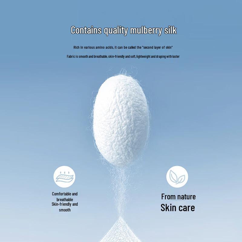 Antonio Men's Mulberry Silk Cool-Feel Lightweight Straight-Leg Denim Jeans