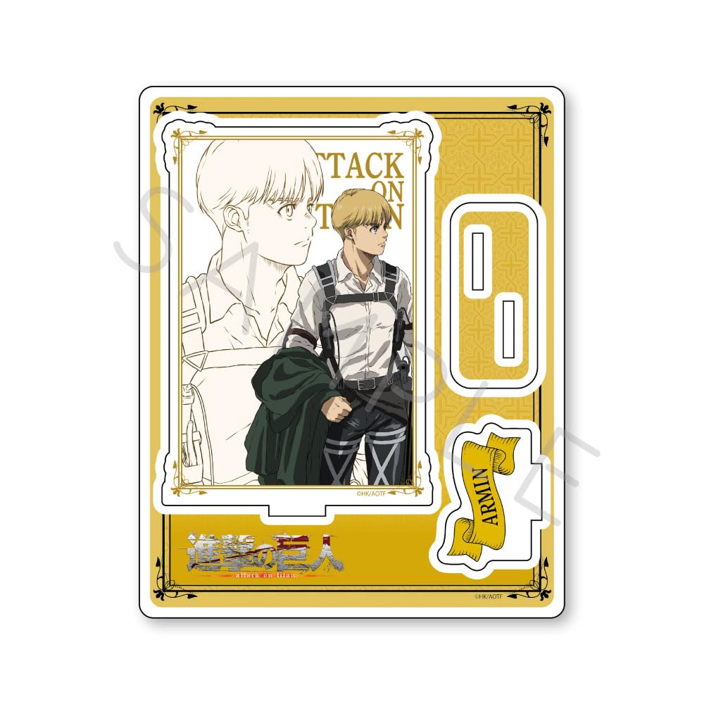 

Телевизионное аниме Атака титанов. Финальный сезон [Армин] 9-й акриловый стенд WC