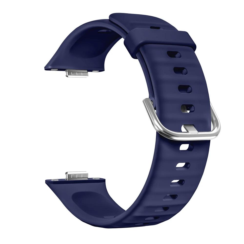 Official Style Silicone Sport Strap For Huawei Watch Fit 3 Replacement Wristband Bracelet for Huawei Watch Fit3 Correa Straps