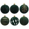 Hanging Decor Perfect for Bridal Shower Party 6PCS Christmas Ball Ornaments