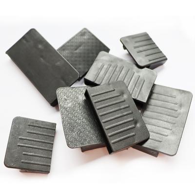 Supports d'embouts de lattes de lit en plastique Supports d'embouts en plastique Supports d'embouts noirs en plastique Adapté pour Simple, Double, King