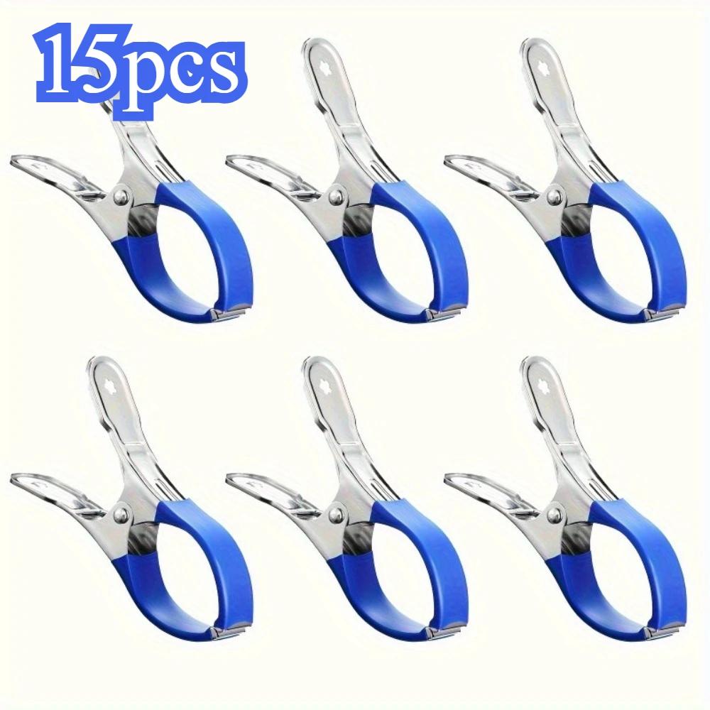 Heavy-Duty Windproof Laundry Clips - For Drying Clothes in Autumn, Winter & Harsh Weather - Reliable Stainless Steel Clips