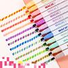 Double-ended Magic Color Changing Highlighter Pen Set, Student Diary Scrapbook Painting, DIY Making, Classroom and Office