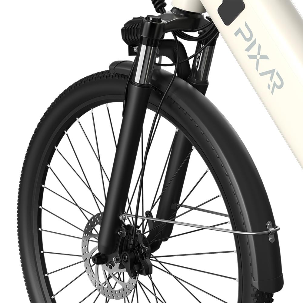 PIXAR C1 Electric City Bike,36V 13Ah Removable Battery, Shimano 7-Speed