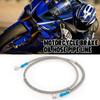 140cm/55.1inch Universal Motorcycle Hydraulic Brake Clutch Oil Hose Line Pipe