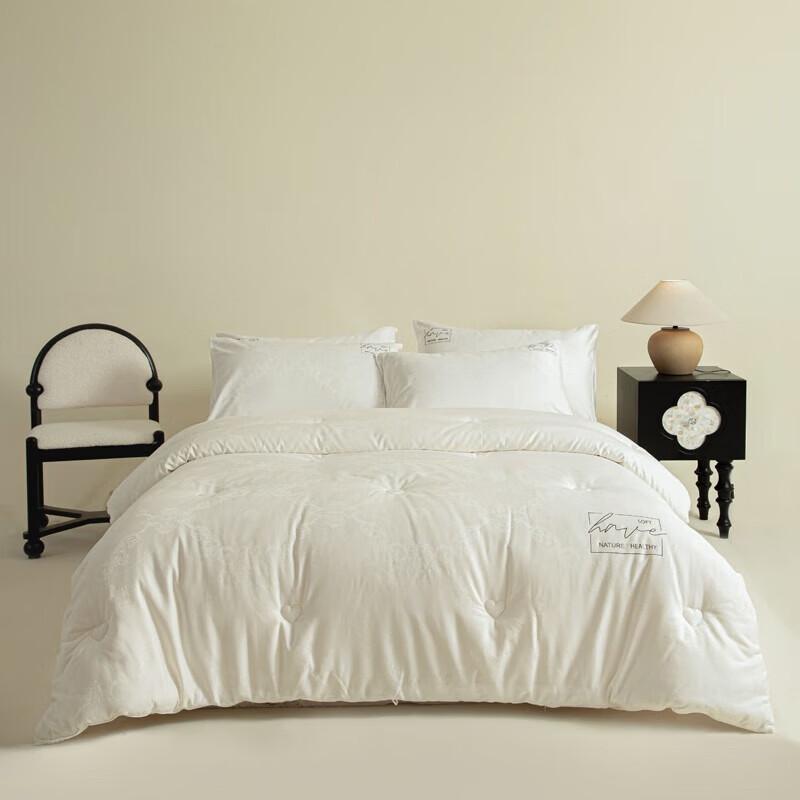 

Belle Anna Jacquard Silk & Soybean Winter Quilt