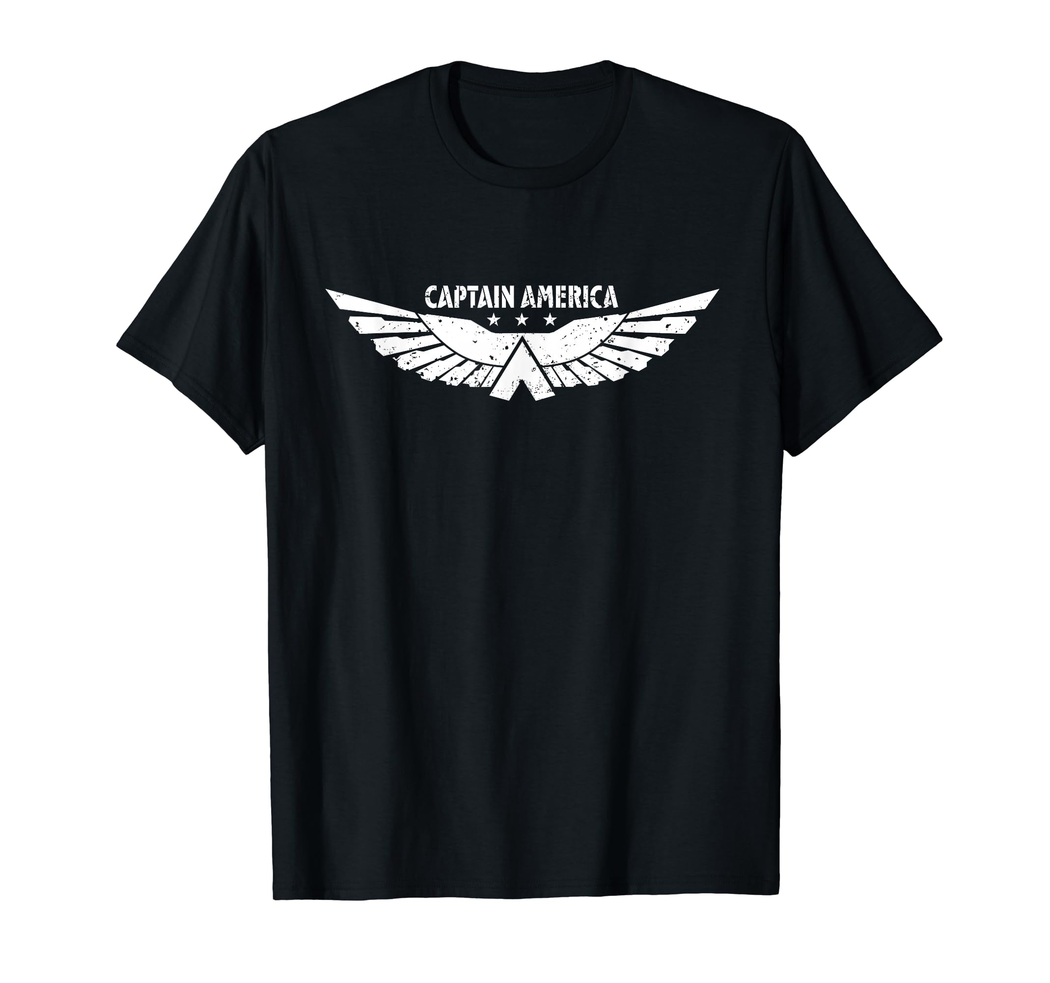 

Marvel Studios Captain America: Brave New World Wings Logo T-Shirt