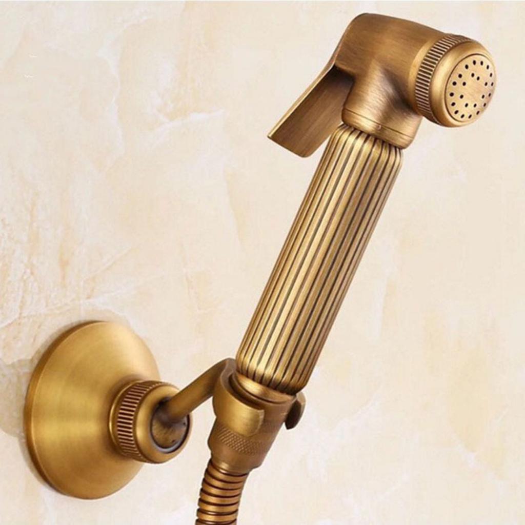2020 Hot New Sale Shower Head Bathroom Brass Toilet 130mm Attachments Bath G1/2 Hand held Handheld Home Sprayer