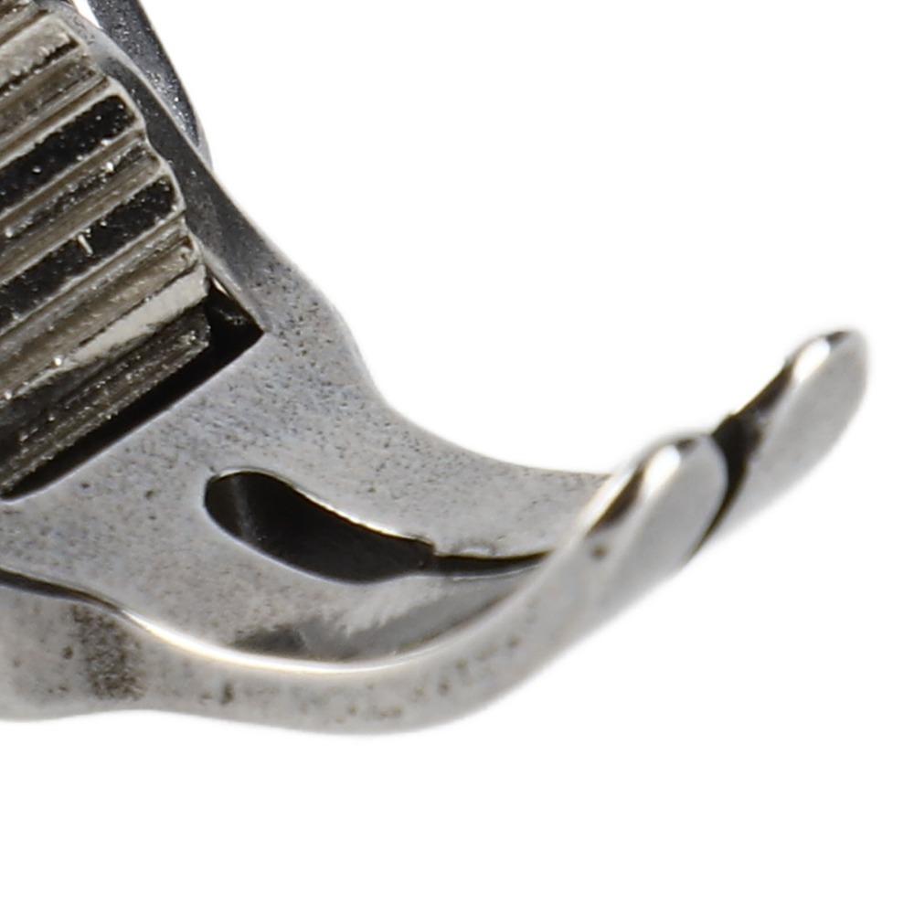 Steel Wheel Sewing Machine Foot Snap-On Roller Presser Foot  Multiple Layers