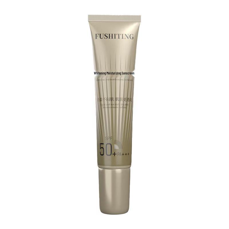 Fushiting Crema Idratante Illuminante SPF 50+: Alta Protezione UV, Impermeabile, Non Grasso