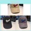 Berretto da Baseball in Cotone con Lettere Ricamate per Stile Casual e Streetwear