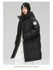 Men's Winter 2025 Mid-Length Down Jacket - Thick, Warm, Windproof Fashion Outerwear for Couples