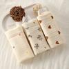 3/5Pcs Soft Baby Cotton Washcloth 6-Layer Pure Cotton Square Towels Newborn Burp Cloth