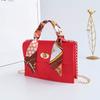 JYL TS Women's Sling Bags  Print Wallet 174 Clutch PU Contrast Color Women Bag