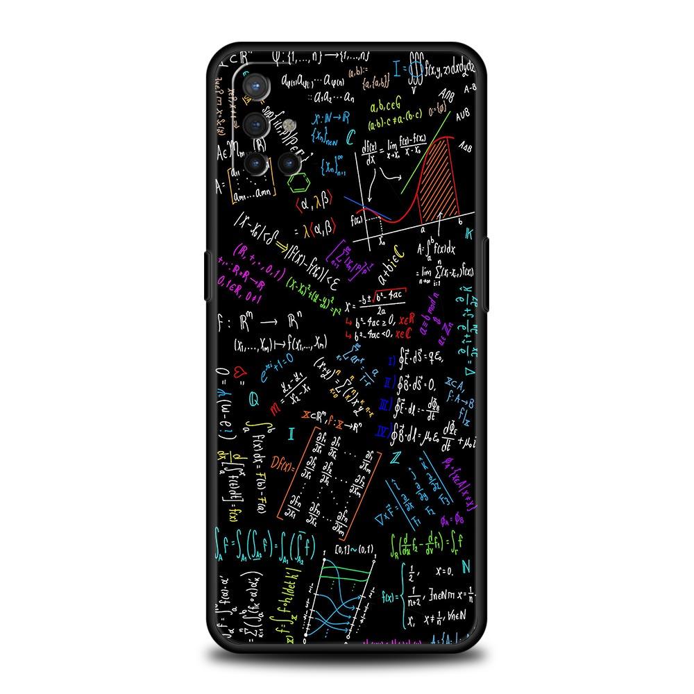 Phone Case For OnePlus 12 11 10 9 Pro 9T 12R 10R 9R 9RT 10T 8T 8 7 Nord 2T CE 2 5G N10 N100 Cover Physics Chemical Mathematics