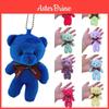 Animal Shaped Pp Cotton Stuffed Teddy Bear Keychain