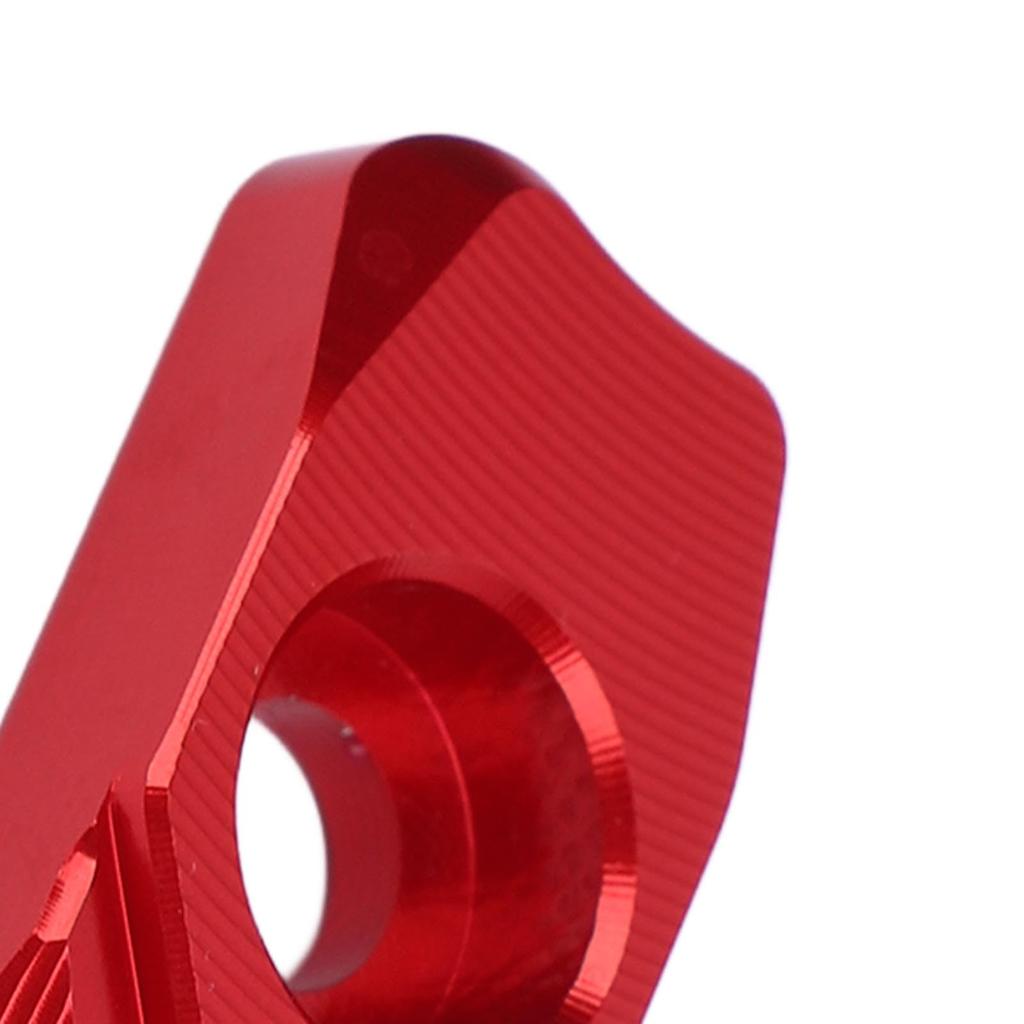Motorcycle ABS Sensor Cover Aluminum Alloy Reinforced Decorative Front Brake ABS Protective Cover Replacement ADV160 ADV150 (Red)