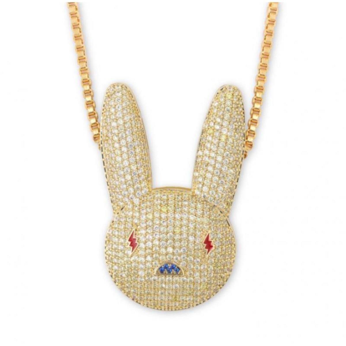 

Creative Hip Hop Trend Personality Animal Rabbit Pendant Necklaces for Men Women Jewelry Gift