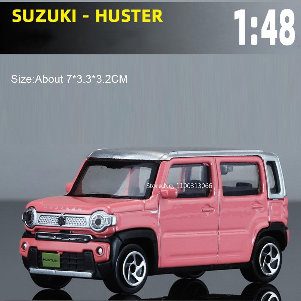 

1:48 Миниатюрных машинок Suzuki Hustler Литые из металла Игрушка с резиновыми колесами Миниатюрный транспорт Колеса Амортизация Автомобиль Идеальные подарки для детей