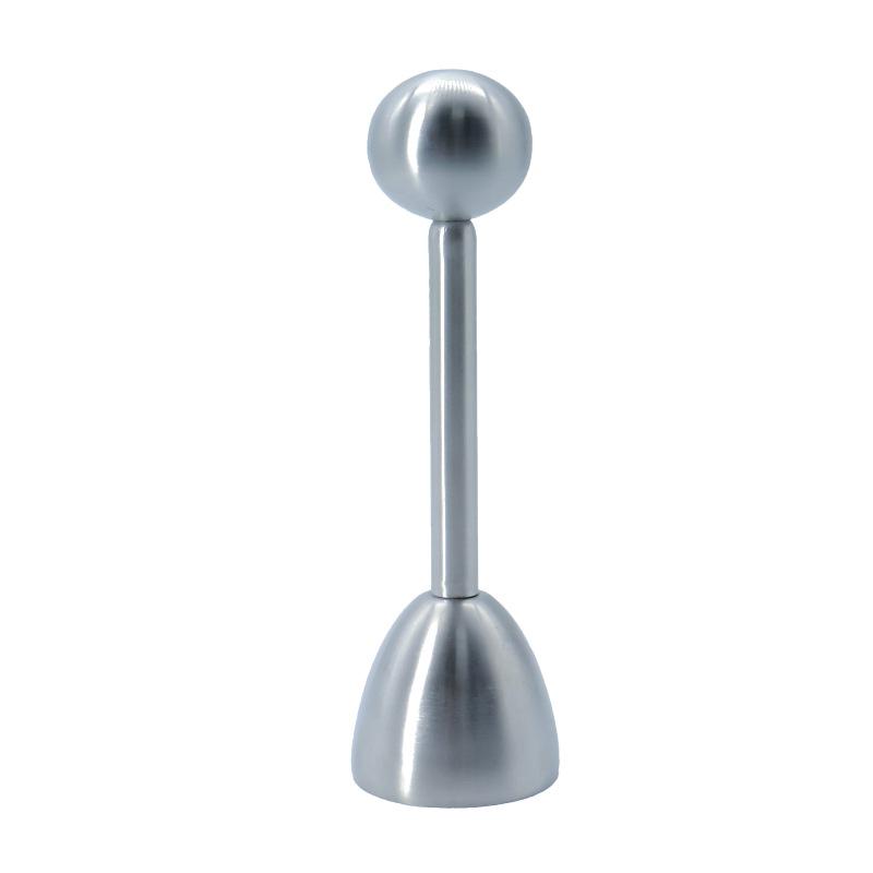 Stainless Steel Egg Topper Cutter Kitchen Tool For Hard Boiled Eggs Shell Removal Precision Eggshell Opener Breakfast Gadge