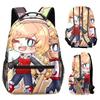 Cartoon Novelty Kpop Youthful School Bags Unisex Gacha Life Travel Bags 3D Print Oxford Waterproof Notebook Shoulder Backpacks
