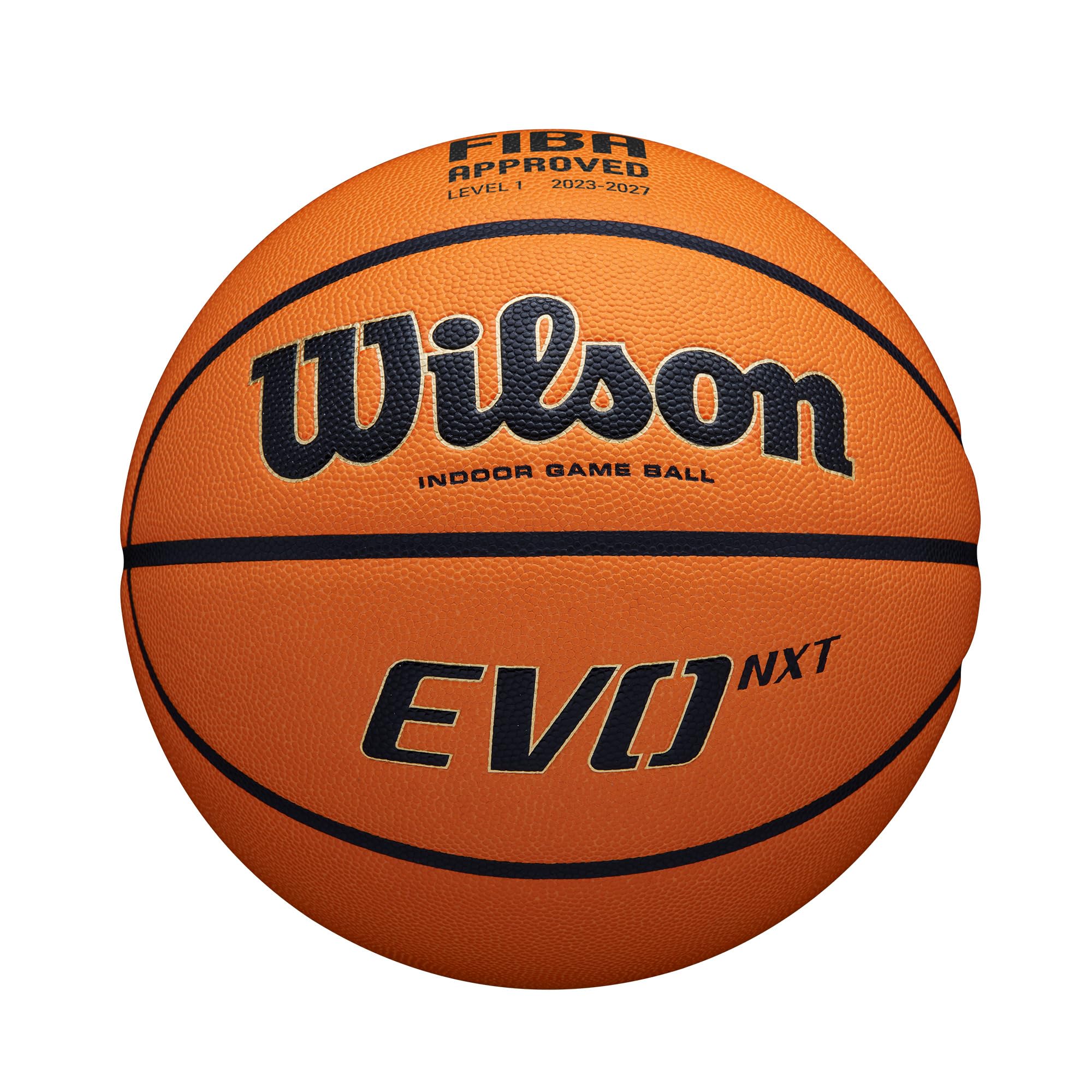 

Wilson EVO NXT FIBA Игровой Внутренний Размер WTB0966XB Баскетбольный, Мяч, Рекомендуемый, 6, оранжевый