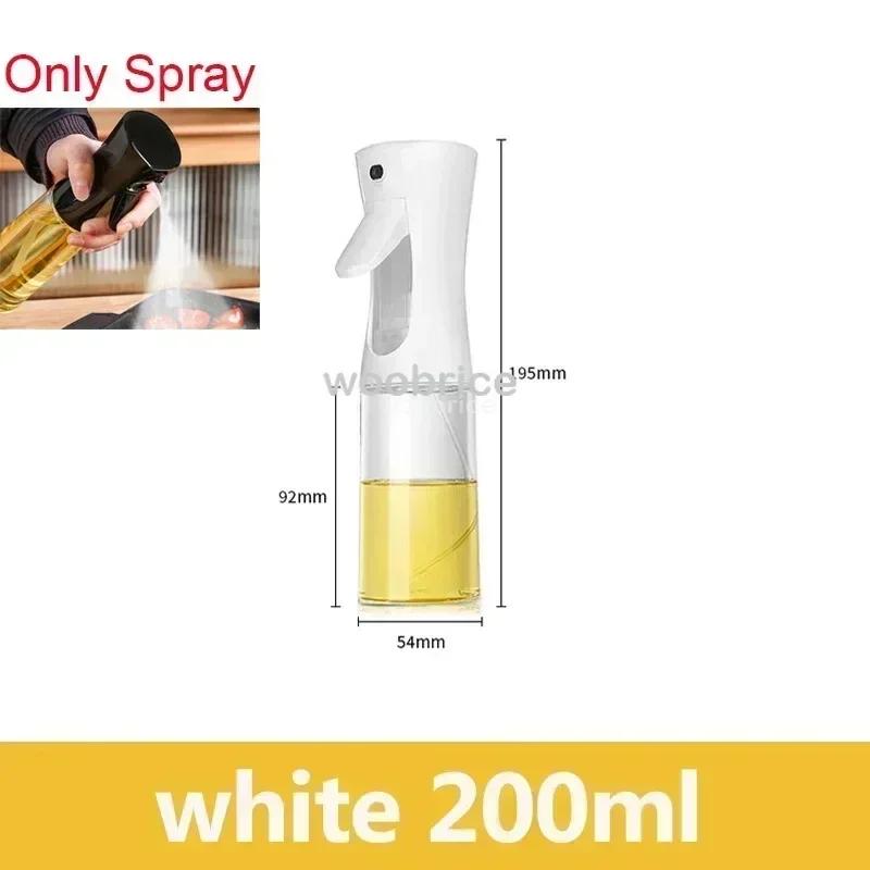 Bottiglia in Vetro a Doppio Uso per Olio Spruzzatore da Cucina Bottiglia Spruzzatrice per Oli da Cucina Lattina Spray per Oli da Cucina Bottiglia Spruzzatrice per Olio a Prova di Perdite Domestica