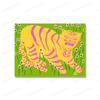 Colorful Abstract Tiger Flower Wall Art Canvas Painting Nordic Girl Eyes Botanical Posters and Prints Pictures Living Room Decor