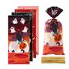 100pcs Hard To Tear Halloween Candy Bag Waterproof Children's Gift Packaging Bag  Halloween