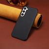 For Samsung Galaxy S23+ Slim Case Calf Texture PU+PC+TPU Phone Cover